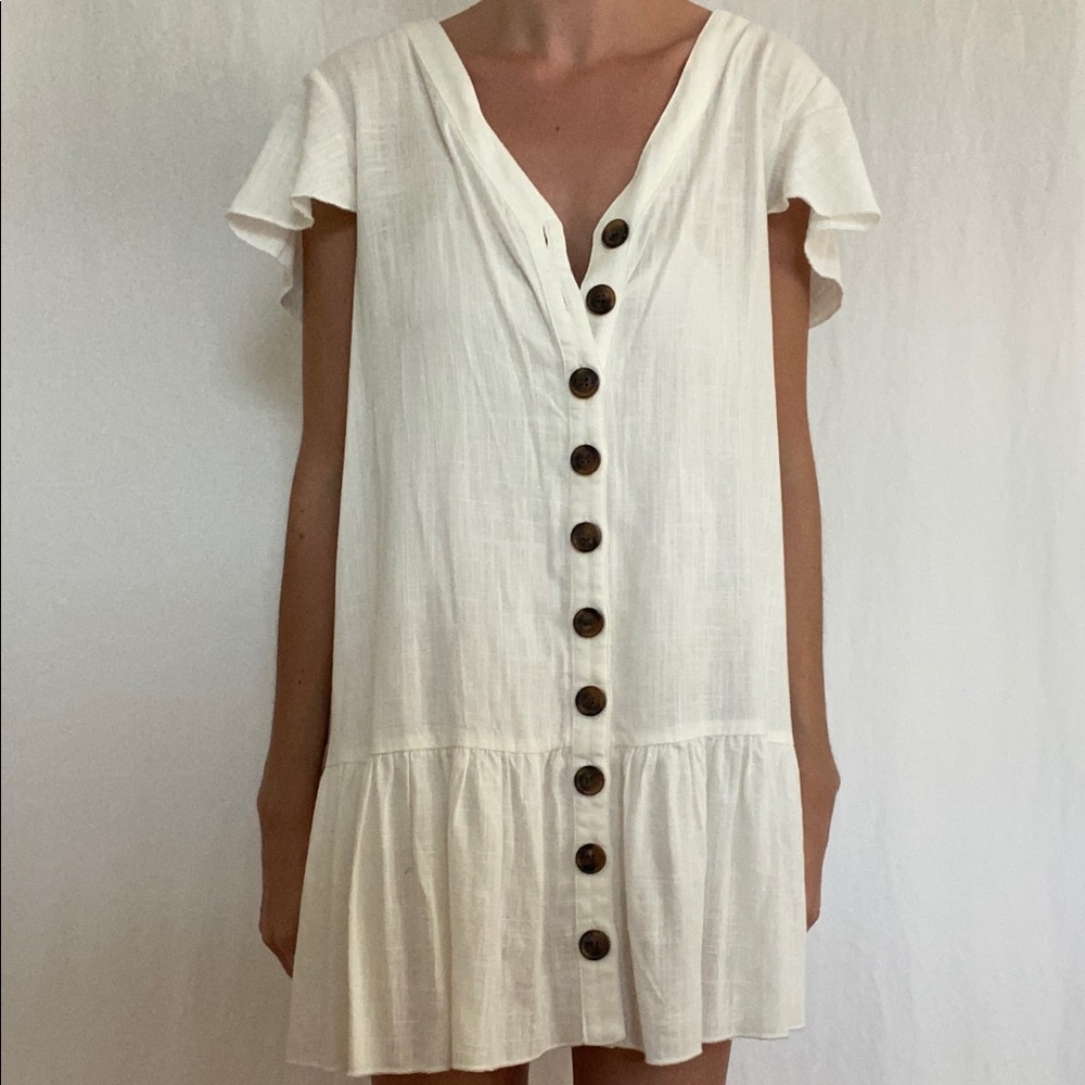 Princess Polly - Te Amo White Mini Dress!